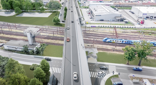 Ulica Pomorska. Mat. Urząd Miasta Szczecin Trwają konsultacje ws. wiaduktów na Jagiellońskiej i Pomorskiej [WIZUALIZACJE, ZDJĘCIA]