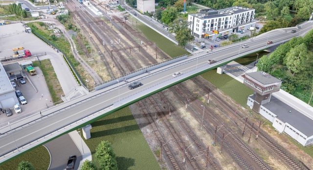 Ulica Pomorska. Mat. Urząd Miasta Szczecin Trwają konsultacje ws. wiaduktów na Jagiellońskiej i Pomorskiej [WIZUALIZACJE, ZDJĘCIA]
