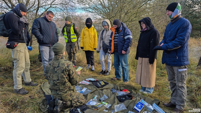 Fot. Wojciech Ochrymiuk [Radio Szczecin] Szkolenia "wGotowości". "Żyjemy w czasach, że nie wiadomo, co nam zagraża" [WIDEO, ZDJĘCIA]