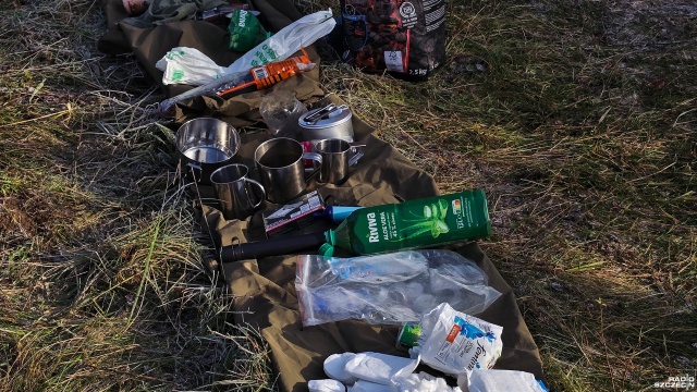 Fot. Wojciech Ochrymiuk [Radio Szczecin] Szkolenia "wGotowości". "Żyjemy w czasach, że nie wiadomo, co nam zagraża" [WIDEO, ZDJĘCIA]