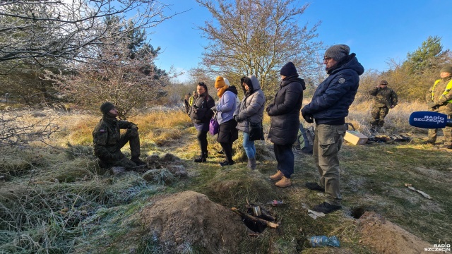 Fot. Wojciech Ochrymiuk [Radio Szczecin] Szkolenia "wGotowości". "Żyjemy w czasach, że nie wiadomo, co nam zagraża" [WIDEO, ZDJĘCIA]