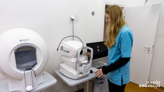 Fot. Robert Stachnik [Radio Szczecin] Nowa poradnia okulistyczna w Pyrzycach [WIDEO, ZDJĘCIA]