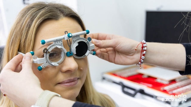 Fot. Robert Stachnik [Radio Szczecin] Nowa poradnia okulistyczna w Pyrzycach [WIDEO, ZDJĘCIA]