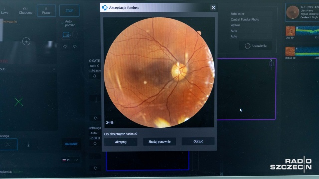 Fot. Robert Stachnik [Radio Szczecin] Nowa poradnia okulistyczna w Pyrzycach [WIDEO, ZDJĘCIA]