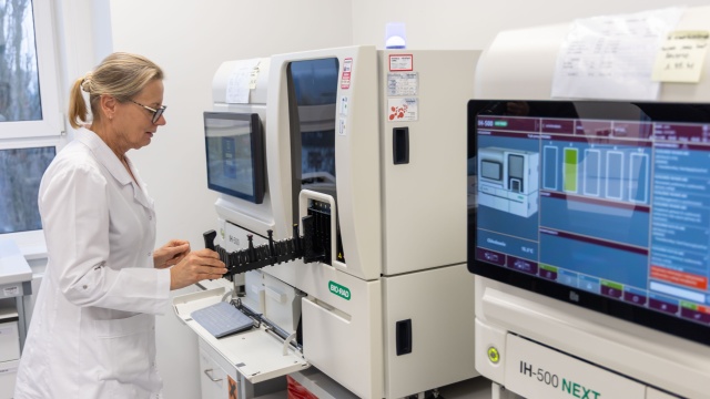 Fot. Robert Stachnik [Radio Szczecin] Najnowocześniejsze laboratorium w regionie już w komplecie [WIDEO, ZDJĘCIA]