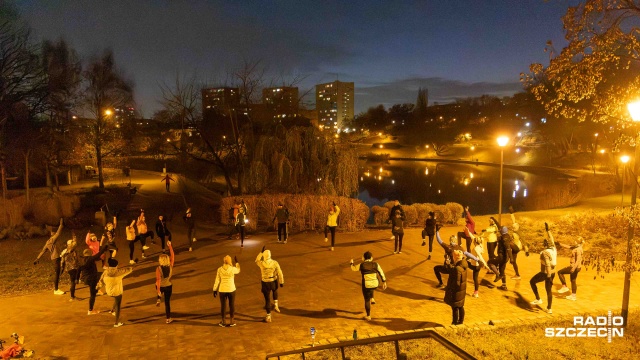 Fot. Robert Stachnik [Radio Szczecin] "Stop Otyłości, Szczecin na Schodach" [ZDJĘCIA]