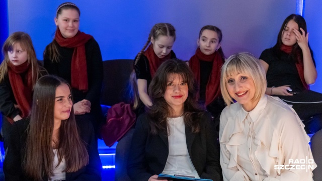 Fot. Robert Stachnik [Radio Szczecin] "Pocztówka ze Szczecina". Koncert w studiu S1 Radia Szczecin [ZDJĘCIA]