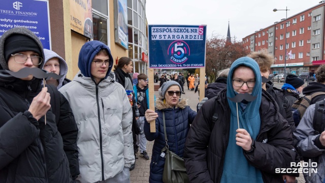 Fot. Robert Stachnik [Radio Szczecin] Stargardzianie wzięli udział w akcji Movember [ZDJĘCIA]