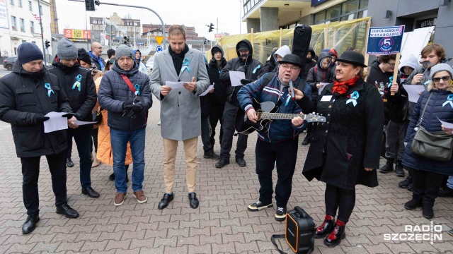 Fot. Robert Stachnik [Radio Szczecin] Stargardzianie wzięli udział w akcji Movember [ZDJĘCIA]