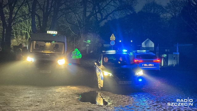 Fot. Robert Stachnik [Radio Szczecin] Ewakuacja w Dąbiu zakończona. Saperzy usunęli niewybuch [ZDJĘCIA]