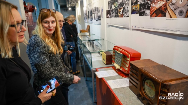 Fot. Robert Stachnik [Radio Szczecin] "80 lat w eterze" - historia radiofonii w Muzeum Techniki i Komunikacji [ZDJĘCIA]