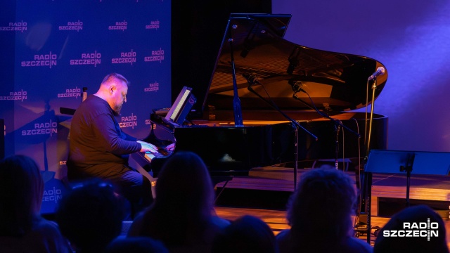 Krzysztof Baranowski. Fot. Robert Stachnik [Radio Szczecin] Poezja, muzyka i kino. Maria Pawlikowska-Jasnorzewska w Radiu Szczecin [ZDJĘCIA]