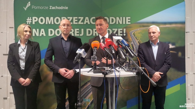 Fot. Anna Pałamar [Radio Szczecin] Marszałek województwa: zrealizowaliśmy więcej inwestycji drogowych niż było w planach [ZDJĘCIA]