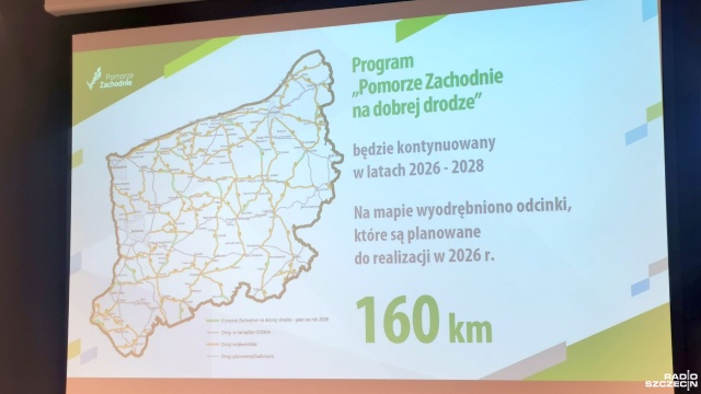 Fot. Anna Pałamar [Radio Szczecin] Marszałek województwa: zrealizowaliśmy więcej inwestycji drogowych niż było w planach [ZDJĘCIA]