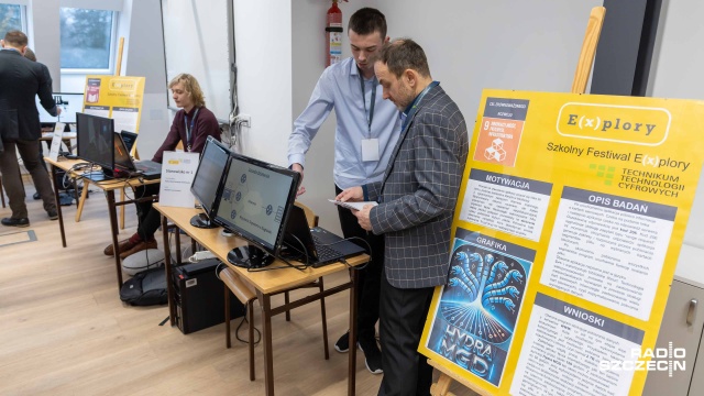 Fot. Robert Stachnik [Radio Szczecin] Wynalazki młodych umysłów na festiwalu E(x)plory [WIDEO, ZDJĘCIA]