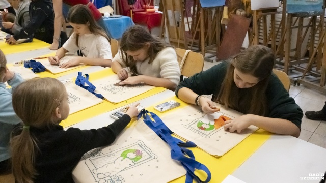 Fot. Kamila Kozioł [Radio Szczecin] Pałacowe Mikołajki z Radiem Szczecin [WIDEO, ZDJĘCIA]