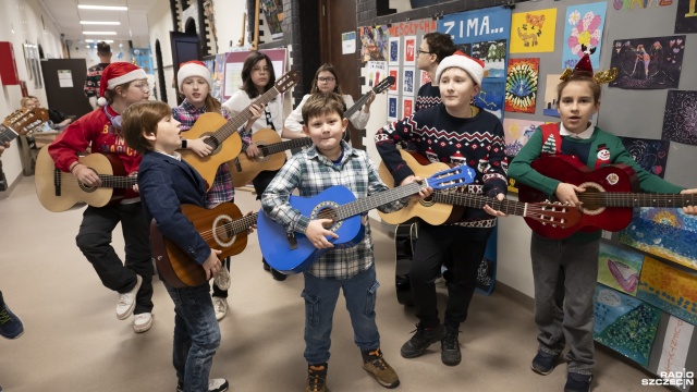 Fot. Kamila Kozioł [Radio Szczecin] Pałacowe Mikołajki z Radiem Szczecin [WIDEO, ZDJĘCIA]
