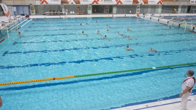 Fot. Kamila Kozioł [Radio Szczecin] Trwa Democo Cup w piłce wodnej [ZDJĘCIA]