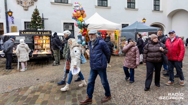 Fot. Robert Stachnik [Radio Szczecin] Jarmark Bożonarodzeniowy na Zamku Książąt Pomorskich [WIDEO, ZDJĘCIA]