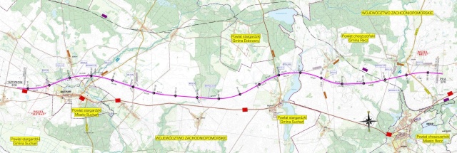 Mat. GDDKiA Szczecin Jest zgoda na budowę kolejnych odcinków S10
