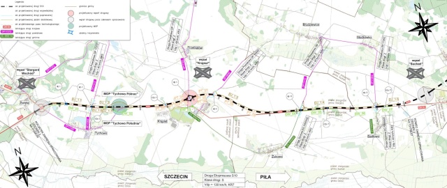 Mat. GDDKiA Szczecin Jest zgoda na budowę kolejnych odcinków S10