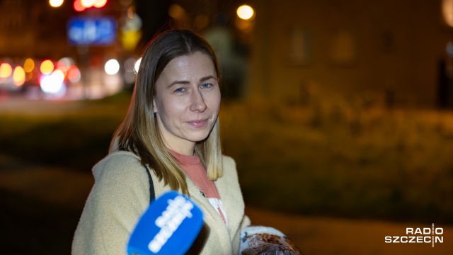 Fot. Robert Stachnik [Radio Szczecin] Pęka blok przy ul. Hożej. Obawy lokatorów [WIDEO, ZDJĘCIA]