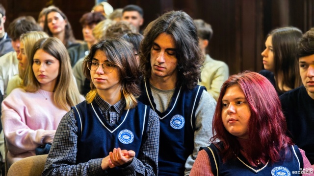 Fot. Wojciech Ochrymiuk [Radio Szczecin] "Drugie życie" w "Pobożniaku". Kampania edukacyjna o dawstwie narządów [ZDJĘCIA]