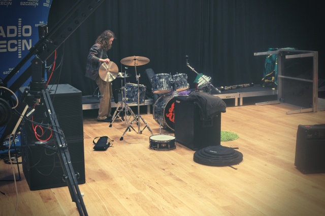 Fat Angels, fot. Piotr Rokicki Anielska muzyka w Radiu Szczecin. [WIDEO, ZDJĘCIA]