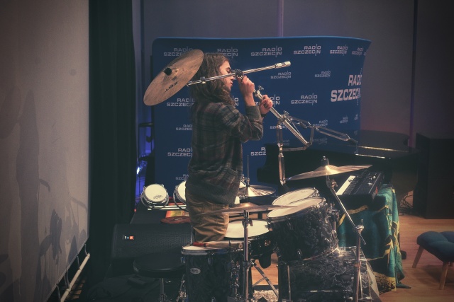 Fat Angels, fot. Piotr Rokicki Anielska muzyka w Radiu Szczecin. [WIDEO, ZDJĘCIA]