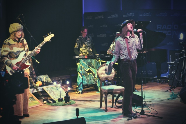 Fat Angels, fot. Piotr Rokicki Anielska muzyka w Radiu Szczecin. [WIDEO, ZDJĘCIA]