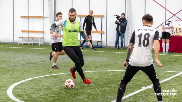 Fot. Robert Stachnik [Radio Szczecin] "Przegrywamy, ale to nie ma znaczenia. Ważne, żeby Adaś tutaj wygrał" [WIDEO, ZDJĘCIA]
