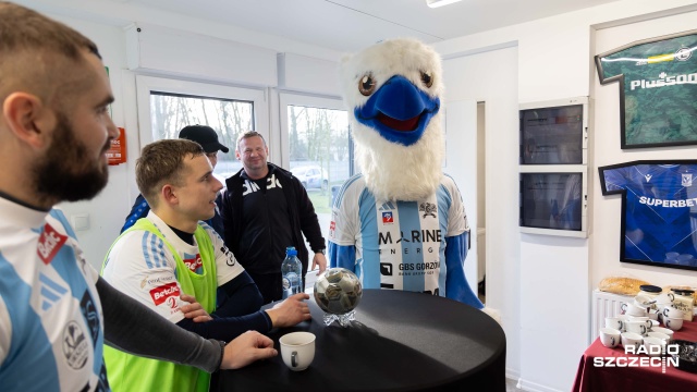 Fot. Robert Stachnik [Radio Szczecin] "Przegrywamy, ale to nie ma znaczenia. Ważne, żeby Adaś tutaj wygrał" [WIDEO, ZDJĘCIA]