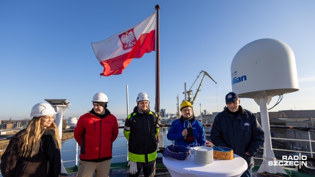Fot. Robert Stachnik [Radio Szczecin] Radio Szczecin z darami dla „Daru” na „Darze” [WIDEO, ZDJĘCIA]