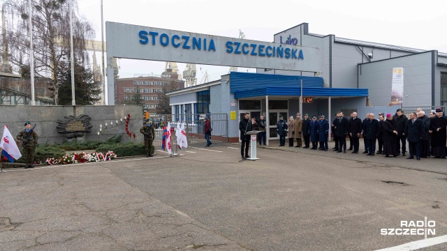 Fot. Robert Stachnik [Radio Szczecin] 55. rocznica Grudnia '70 [WIDEO, ZDJĘCIA]