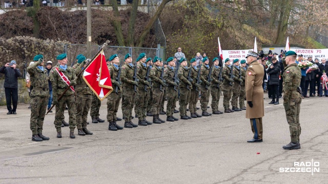 Fot. Robert Stachnik [Radio Szczecin] 55. rocznica Grudnia '70 [WIDEO, ZDJĘCIA]