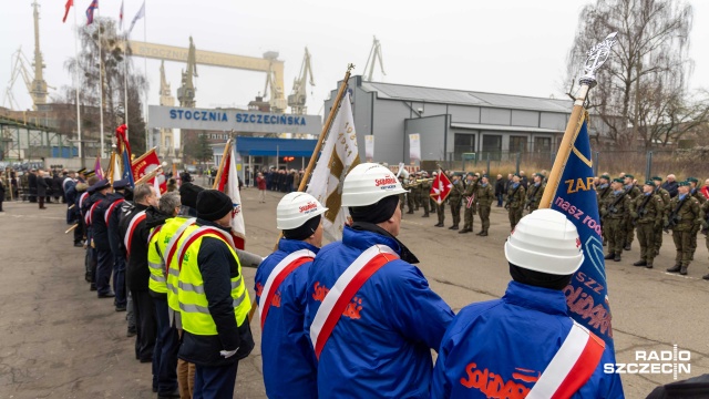 Fot. Robert Stachnik [Radio Szczecin] 55. rocznica Grudnia '70 [WIDEO, ZDJĘCIA]