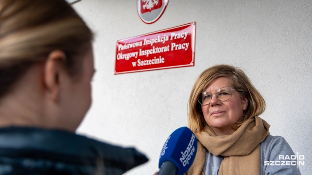 Ewelina Kolanowska. Fot. Robert Stachnik [Radio Szczecin] Spór ws. mobbingu w Urzędzie Gminy Dobra. Nowe ustalenia [ZDJĘCIA]