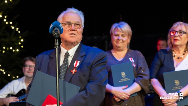 Fot. Robert Stachnik [Radio Szczecin] Szczecińscy artyści, odznaczenia wieloletnich pracowników - świąteczny koncert w Radiu Szczecin [WIDEO, ZDJĘCIA]