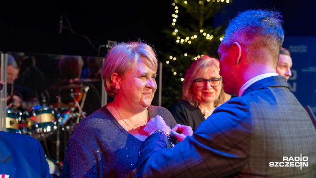 Fot. Robert Stachnik [Radio Szczecin] Szczecińscy artyści, odznaczenia wieloletnich pracowników - świąteczny koncert w Radiu Szczecin [WIDEO, ZDJĘCIA]
