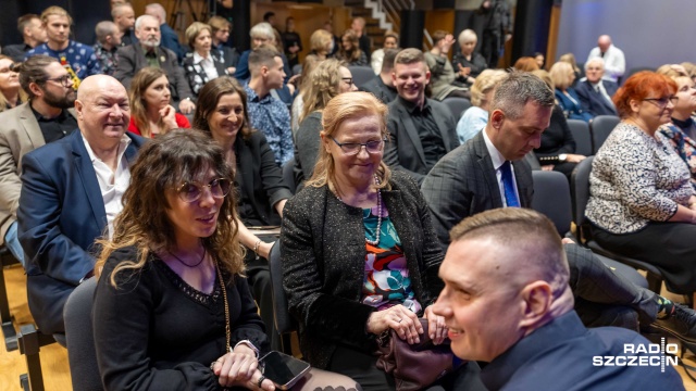 Fot. Robert Stachnik [Radio Szczecin] Szczecińscy artyści, odznaczenia wieloletnich pracowników - świąteczny koncert w Radiu Szczecin [WIDEO, ZDJĘCIA]