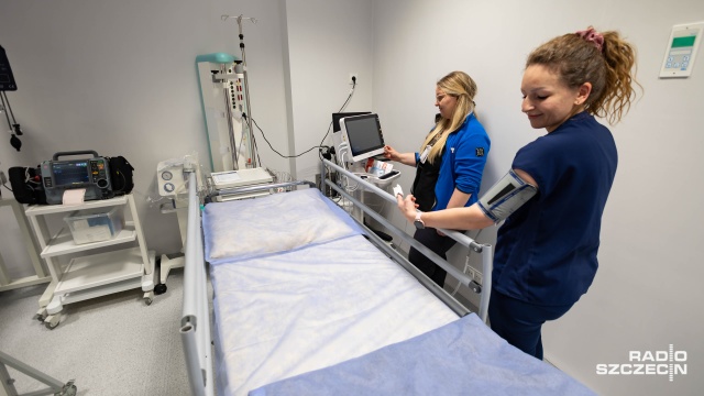 Fot. Robert Stachnik [Radio Szczecin] Wyremontowany SOR przy Arkońskiej przyjmie pacjentów [ZDJĘCIA]