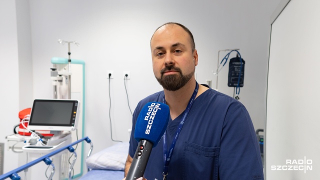 Fot. Robert Stachnik [Radio Szczecin] Wyremontowany SOR przy Arkońskiej przyjmie pacjentów [ZDJĘCIA]