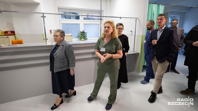 Fot. Robert Stachnik [Radio Szczecin] Wyremontowany SOR przy Arkońskiej przyjmie pacjentów [ZDJĘCIA]