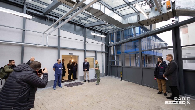 Fot. Robert Stachnik [Radio Szczecin] Wyremontowany SOR przy Arkońskiej przyjmie pacjentów [ZDJĘCIA]