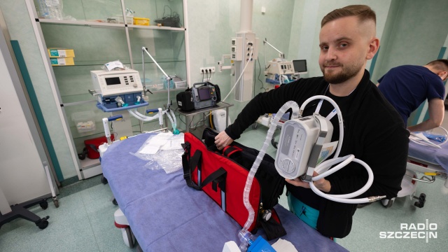 Fot. Robert Stachnik [Radio Szczecin] Wyremontowany SOR przy Arkońskiej przyjmie pacjentów [ZDJĘCIA]