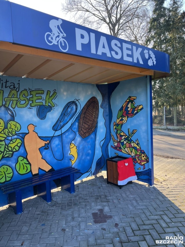 Fot. Małgorzata Gwiazda-Elmerych [Radio Szczecin] Wieś Piasek koło Cedyni zmienia się na święta [ZDJĘCIA]