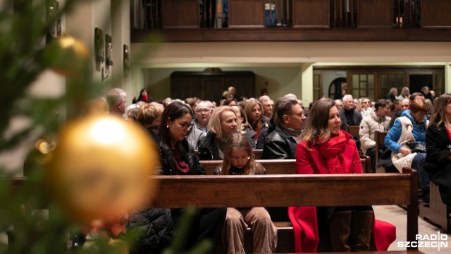 Fot. Weronika Łyczywek [Radio Szczecin] "Oratorium na Boże Narodzenie" wybrzmiało w seminarium [ZDJĘCIA]