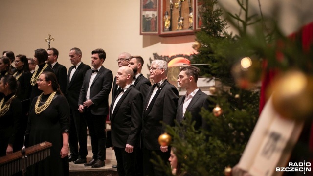 Fot. Weronika Łyczywek [Radio Szczecin] "Oratorium na Boże Narodzenie" wybrzmiało w seminarium [ZDJĘCIA]