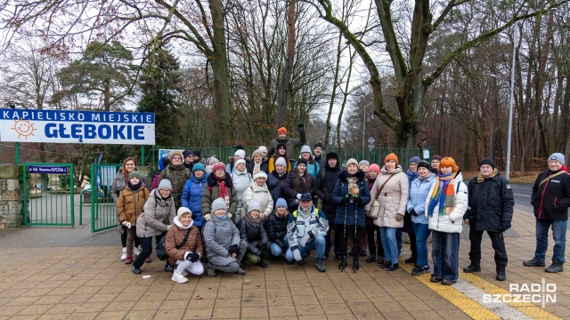Fot. Robert Stachnik [Radio Szczecin] Zimowy spacer z rozpoznawaniem drzew i krzewów [WIDEO, ZDJĘCIA]