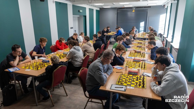 Fot. Robert Stachnik [Radio Szczecin] Szachowe mistrzostwa w Domu Kultury "Klub Skolwin" [WIDEO, ZDJĘCIA]
